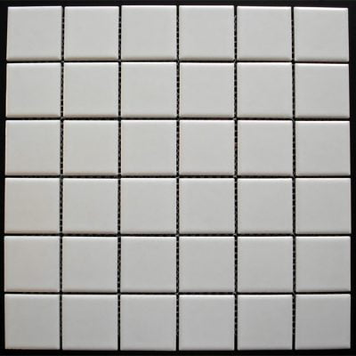 Classic Hvid (4,8x4,8)30x30 Mat Mosaik