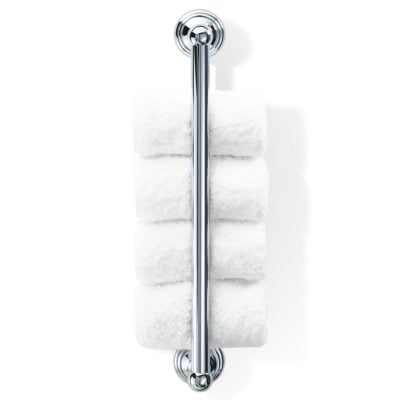 Decor Walther Classic Håndklædeholder Single Vertical Krom