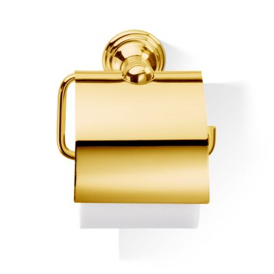 Decor Walther Classic Toiletrulleholder Med Cover Gold