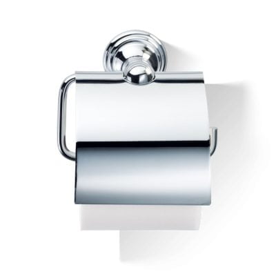 Decor Walther Classic Toiletrulleholder Med Cover Krom