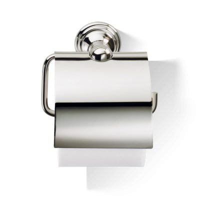 Decor Walther Classic Toiletrulleholder Med Cover Nickel Polished