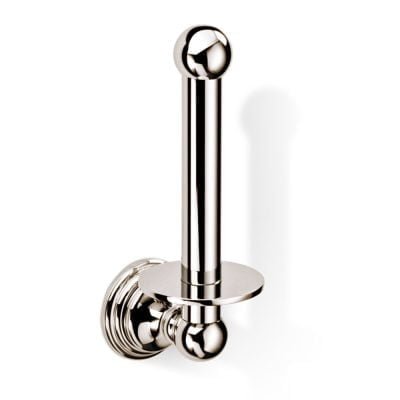 Decor Walther Classic Toiletrulleholder Vertical Nickel Polished