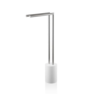 Decor Walther Stone Håndklædeholder Mat Hvid og Krom