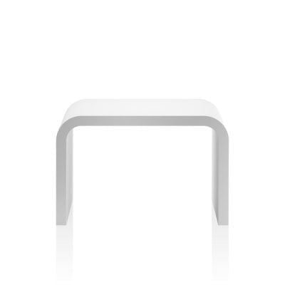 Decor Walther Stone Taburet Mat Hvid