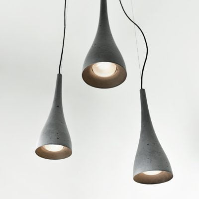 Gravelli Beton Loftlampe Ø1,4x40 Anthracite