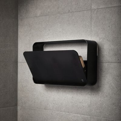 INR Nest Bruseopbevaring 40x25 Mat Sort / Dark Frost