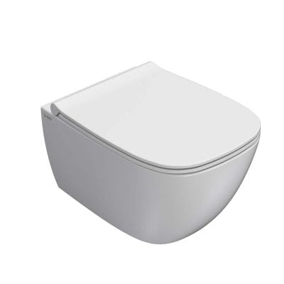 Globo Genesis Væghængt Toilet 50x36 Blank Hvid