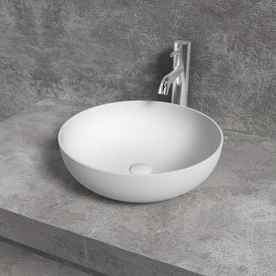 Hvidt Sun-4 Vask Ø39 Hvid