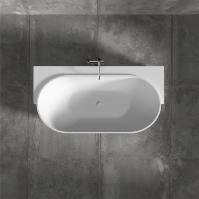 Hvidt Wall Badekar 187x98 Hvid Hvidt Wall Badekar 187x98 Hvid
