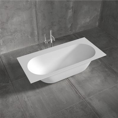 Hvidt Deep Badekar til Indbygning 192x87 Hvid Hvidt Deep Badekar til Indbygning 192x87 Hvid