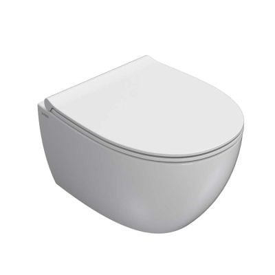 Globo 4ALL Væghængt Toilet 48x37 Mat Hvid Globo 4ALL Væghængt Toilet 48x37 Mat Hvid