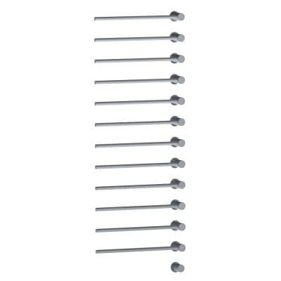 Vola El-Håndklædetørrer 12 Stænger Pink