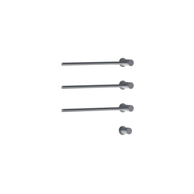 Vola El-Håndklædetørrer 3 Stænger Pink