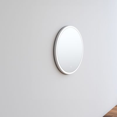 Copenhagen Bath Fanø Spejl Ø80 Mat Hvid