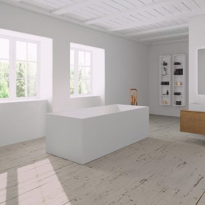 Copenhagen Bath Lövestad Badekar 170x72 Mat Hvid