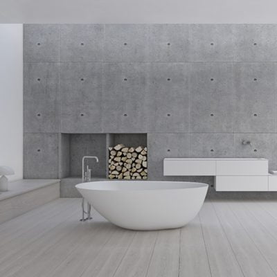 Copenhagen Bath Muschel Badekar 175x98 Mat Hvid