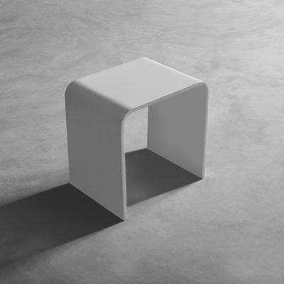 Copenhagen Bath Nyhavn skammel Mat Hvid