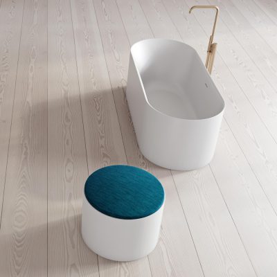 Copenhagen Bath SQ1 Badekar 169,5x71 Mat Hvid