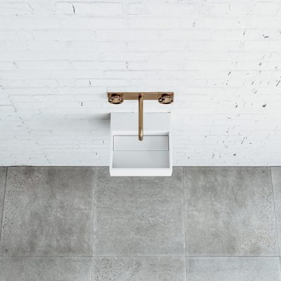 Copenhagen Bath Christiansfeld Vask 30x30 Mat Hvid