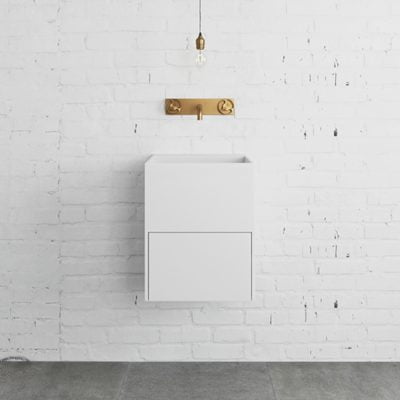 Copenhagen Bath Enköping Vask 40x40 Mat Hvid