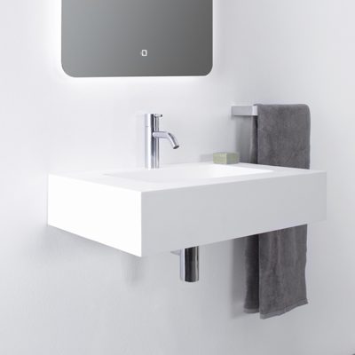 Copenhagen Bath Furesø Vask 60x40 Mat Hvid