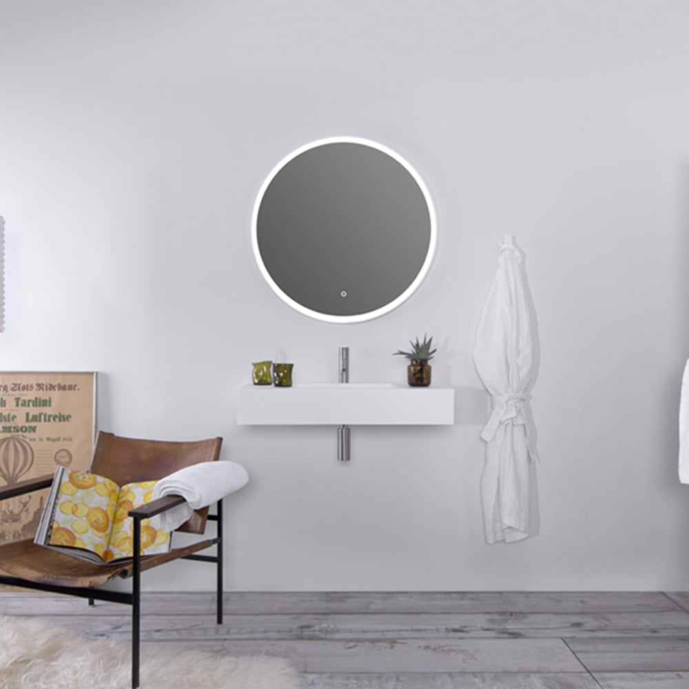 Copenhagen Bath Furesø Vask 60x40 Mat Hvid Copenhagen Bath Furesø Vask 60x40 Mat Hvid - Billede 4