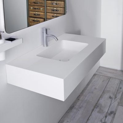 Copenhagen Bath Furesø Vask 80x40 Mat Hvid
