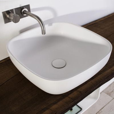 Copenhagen Bath Hornbæk Vask 40x40 Mat Hvid