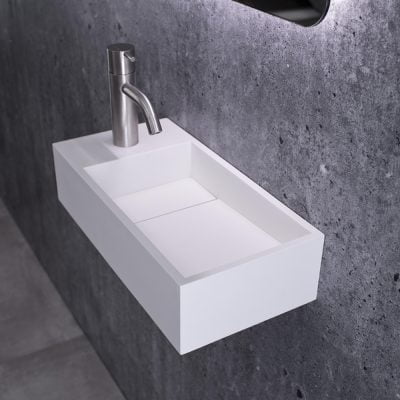 Copenhagen Bath Nordland Vask 40x20 Mat Hvid