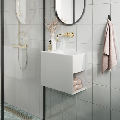 Copenhagen Bath Nyland Vask 45x22 Mat Hvid