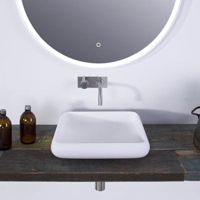 Copenhagen Bath Rosenborg Vask 40x40 Mat Hvid