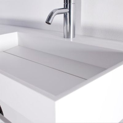 Copenhagen Bath Sandfjord højre Vask 90x40 Mat Hvid