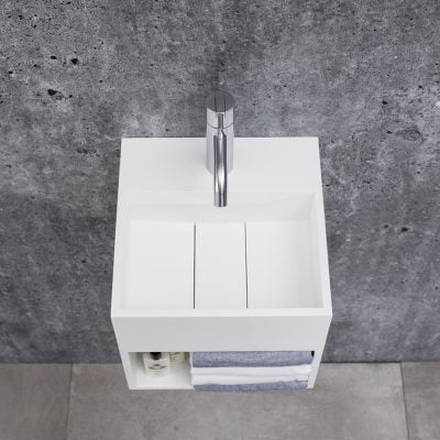 Copenhagen Bath Søndersø Vask 50x40 Mat Hvid