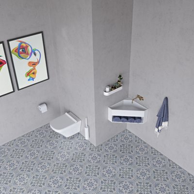 Copenhagen Bath Stavanger Vask 50x50 Mat Hvid