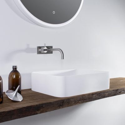 Copenhagen Bath Stockholm R50 Vask 50x35 Mat Hvid