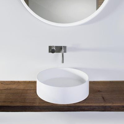 Copenhagen Bath Stockholm Vask Ø40 Mat Hvid