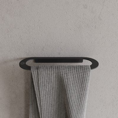 Copenhagen Bath CB 100 Håndklædeholder 28 Mat Sort