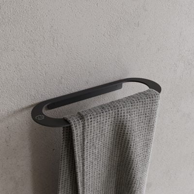 Copenhagen Bath CB 100 Håndklædeholder 28 Mat Sort