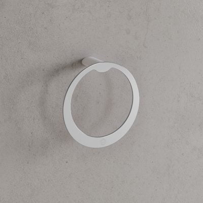 Copenhagen Bath CB 200 Håndklæde ring Ø20 Mat Hvid