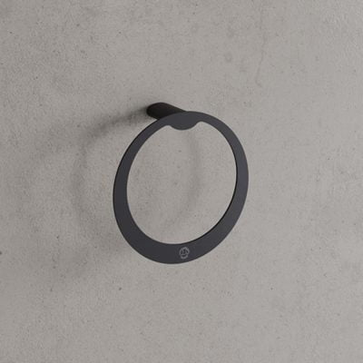 Copenhagen Bath CB 200 Håndklæde ring Ø20 Mat Sort