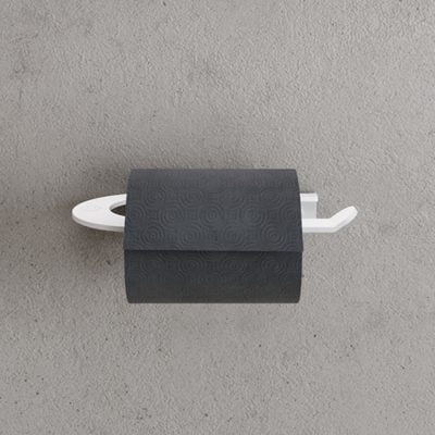 Copenhagen Bath CB 100 Toiletrulleholder Mat Hvid