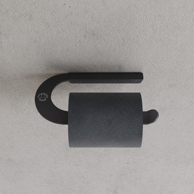 Copenhagen Bath CB 100 Toiletrulleholder Mat Sort