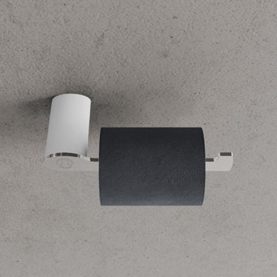 Copenhagen Bath CB 200 Toiletrulleholder Mat Hvid