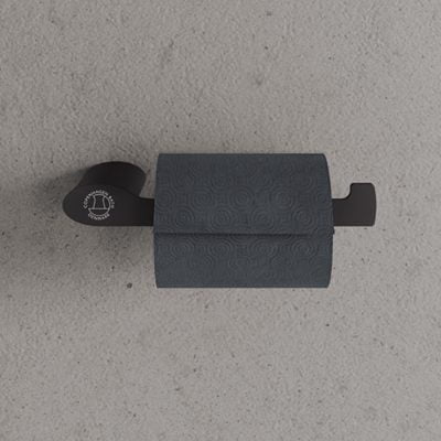 Copenhagen Bath CB 200 Toiletrulleholder Mat Sort