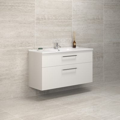 Dansani Luna Vaskeskab 65,5x120,2x45,5 Hvid mat Porcelænsvask Dansani Luna Vaskeskab 65,5x120,2x45,5 Hvid mat Porcelænsvask