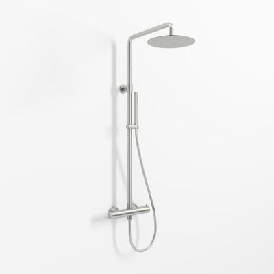 SS304 Brusesæt Ø25 Børstet Stål SS304 Brusesæt Ø25 Børstet Stål