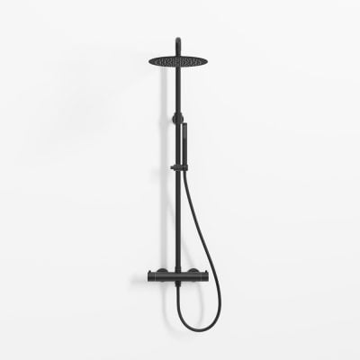 SS304 Brusesæt Ø25 Sort PVD SS304 Brusesæt Ø25 Sort PVD