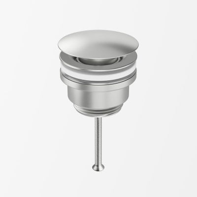 SS304 Bundventil Push-open Børstet Stål SS304 Bundventil Push-open Børstet Stål