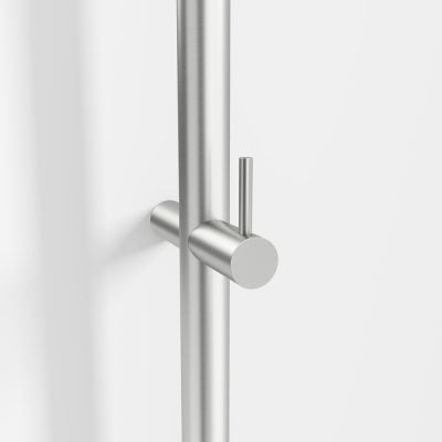 SS304 El-Håndklædetørrer 180 cm, Børstet Stål