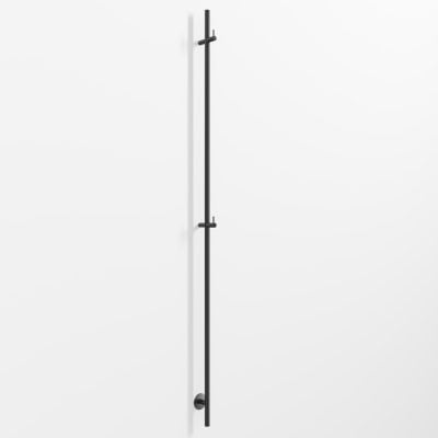 SS304 El-Håndklædetørrer 180 cm, Børstet Stål Mat Sort